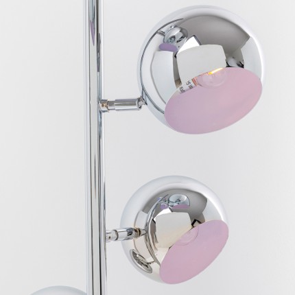 Vloerlamp Calotta 200cm chroom Kare Design
