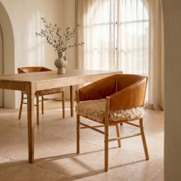 Chair with armrests Halva Kare Design