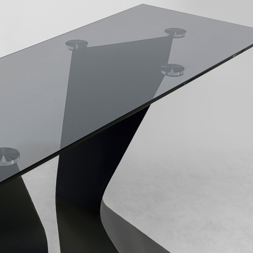Modern black console - Gloria - Kare Design