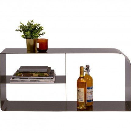 Bookshelf Lounge 96cm brons Kare Design