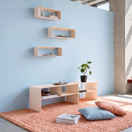 Wall Shelf Lounge 58cm creme Kare Design