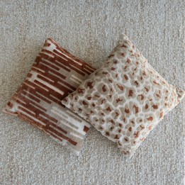 Cushion Goldy Zick Zack 50x50cm Kare Design