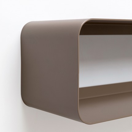Wall Shelf Lounge 58cm taupe Kare Design