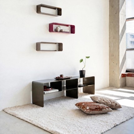 Wall Shelf Lounge 58cm bronze Kare Design