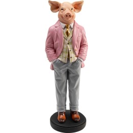 Woonaccessoires varken gentleman 44cm Kare Design