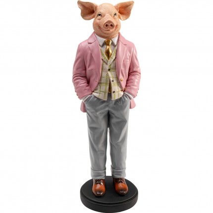 Woonaccessoires varken gentleman 44cm Kare Design
