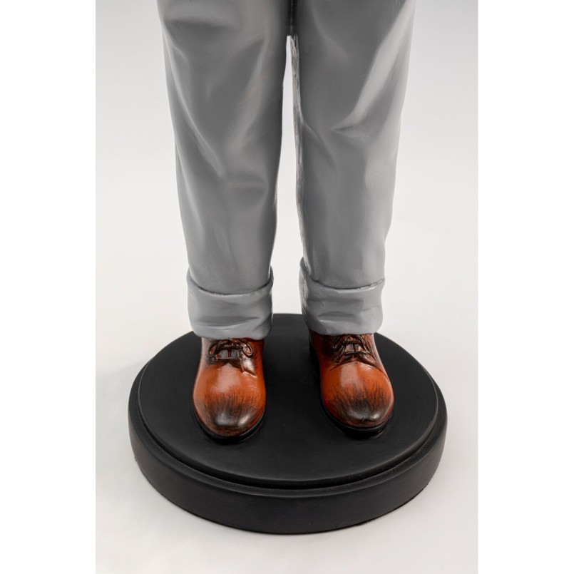 Deco pig gentleman 44cm Kare Design