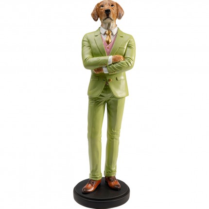 Deco dog gentleman 51cm Kare Design