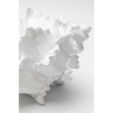 Deco conch white 19cm Kare Design