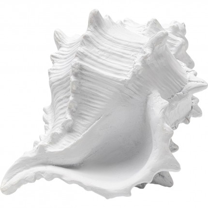 Woonaccessoires schelp wit 19cm Kare Design