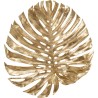 Wanddecoratie Monstera blad goud 62cm Kare Design