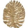 Wanddecoratie Monstera blad goud 83cm Kare Design