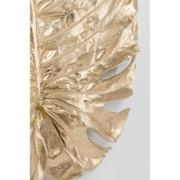 Wanddecoratie Monstera blad goud 83cm Kare Design