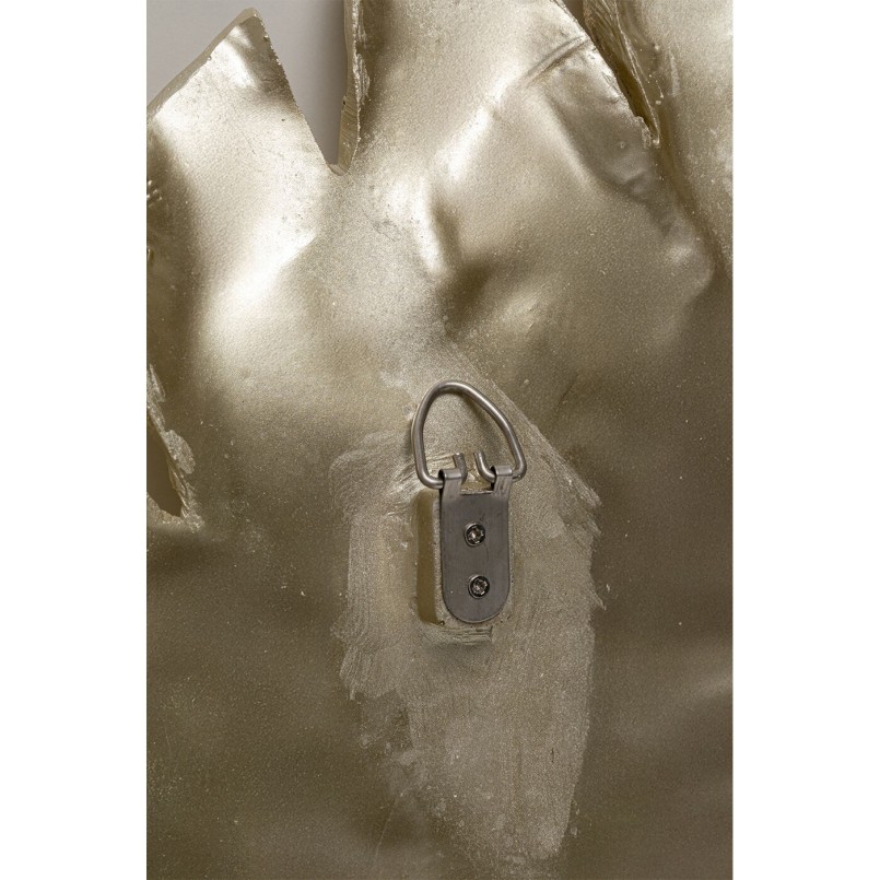 Wanddecoratie Monstera blad goud 83cm Kare Design