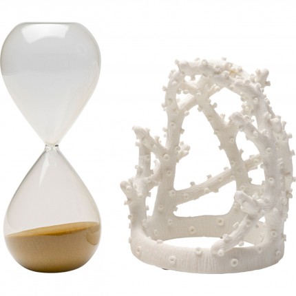 Zandloper Time Flies 25cm Kare Design