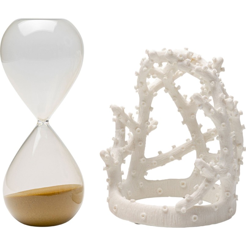 Zandloper Time Flies 25cm Kare Design