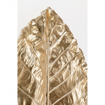 Wall Decoration XL Alocasia leaf gold 140cm Kare Design