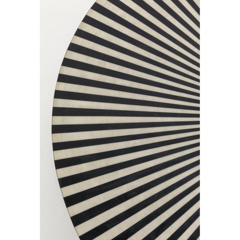 Contemporary black and white coffee table - Electra - Kare Design