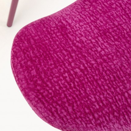 Chair with armrests Soft Blossom pink Kare Design