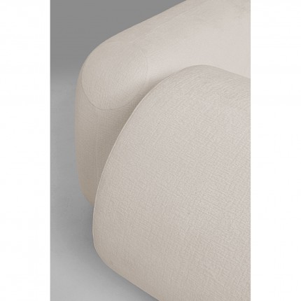 Hoekbank Soft beige links Kare Design