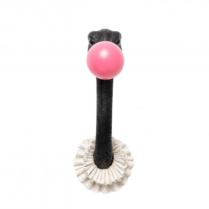 Wall Decoration ostrich bubble gum 41cm Kare Design