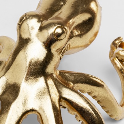 Candler Holder gold octopus 49cm Kare Design