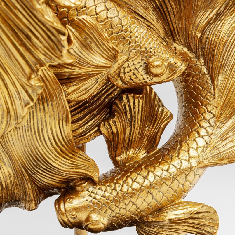 Table lamp golden betta fish Kare Design