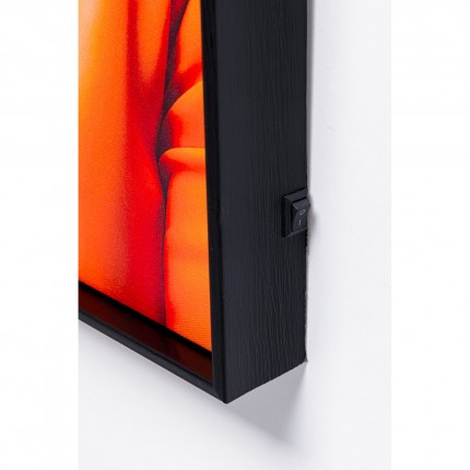 Schilderij LED zonnebril sinaasappels 50x70cm Kare Design