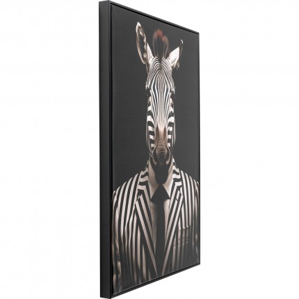 Canvas Picture mister zebra 50x70cm Kare design