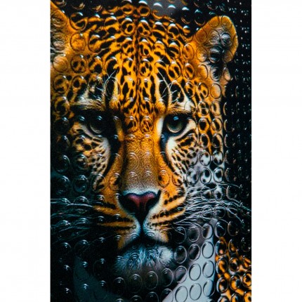 Schilderij meneer luipaard 50x70cm Kare Design