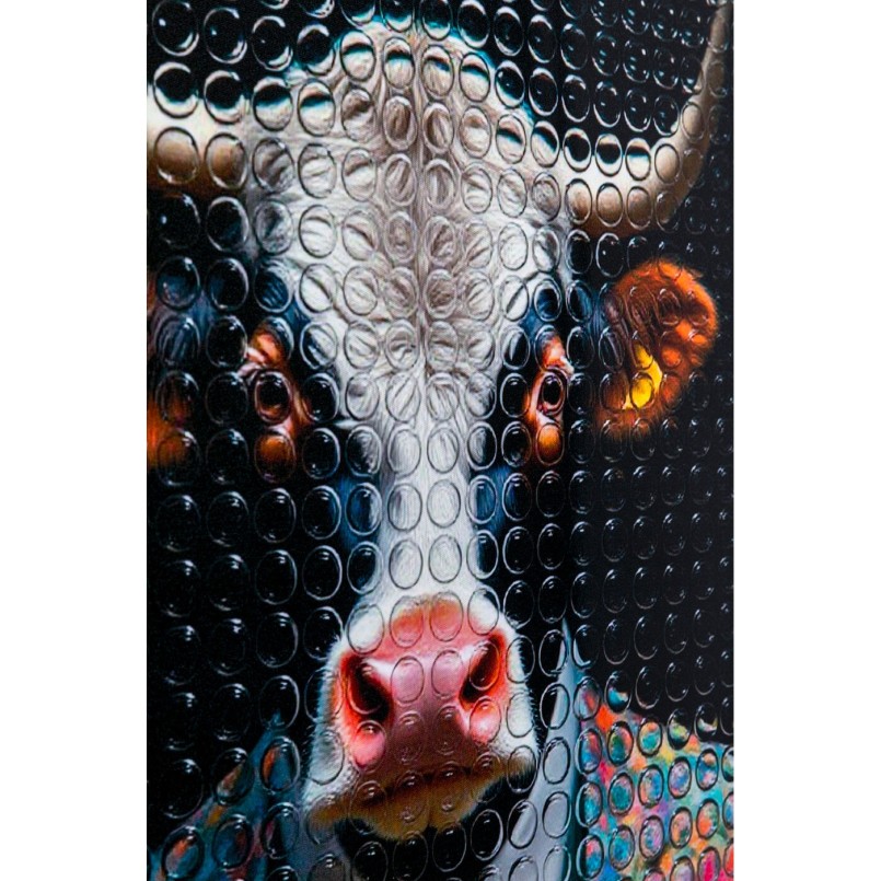Schilderij meneer stier 50x70cm Kare Design