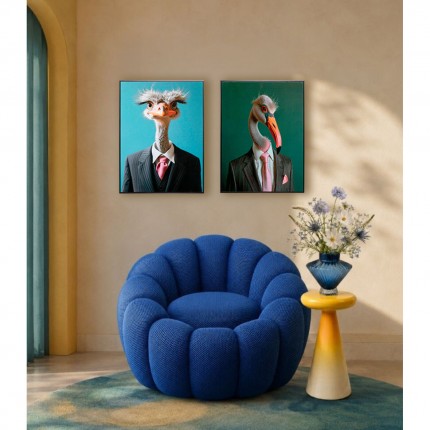 Canvas Picture mister flamingo 45x60cm Kare Design
