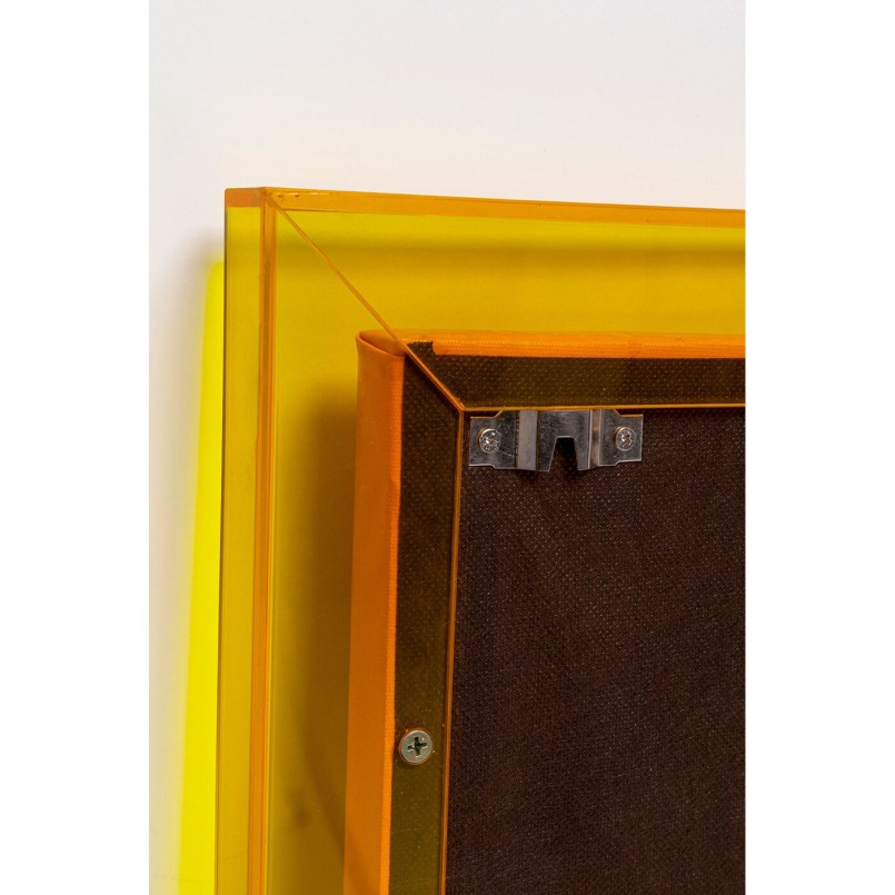 Framed Picture Square Shapes 60x80cm yellow Kare Design