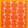 Framed Picture Square Chain orange 80x80cm Kare Design