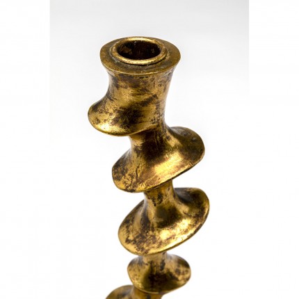 Candle Holder Plateau gold 45cm Kare Design
