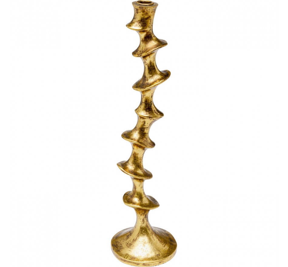 Candle Holder Plateau gold 45cm Kare Design
