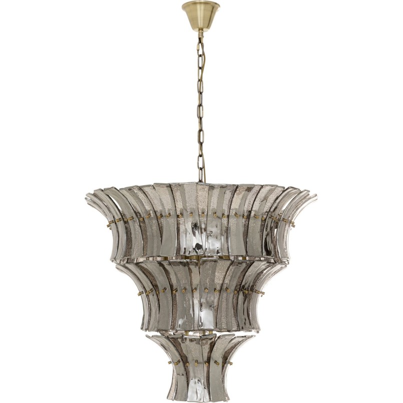 Suspension Venezia smoke Ø71cm