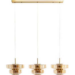 Suspension Arcadia ambre 125cm