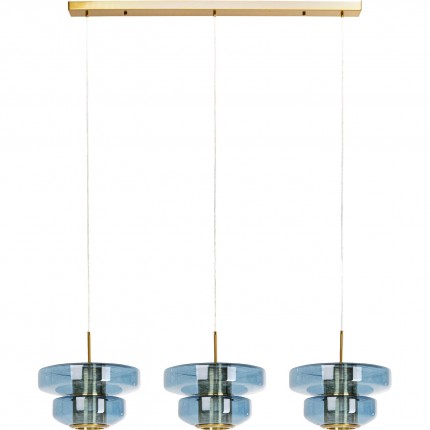 Hanglamp Arcadia 125cm blauw Kare Design