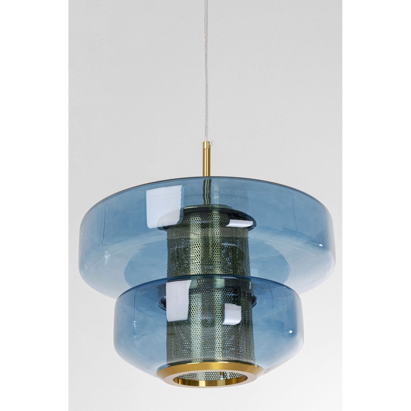 Suspension Arcadia bleu 125cm