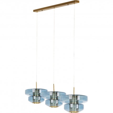 Hanglamp Arcadia 125cm blauw Kare Design
