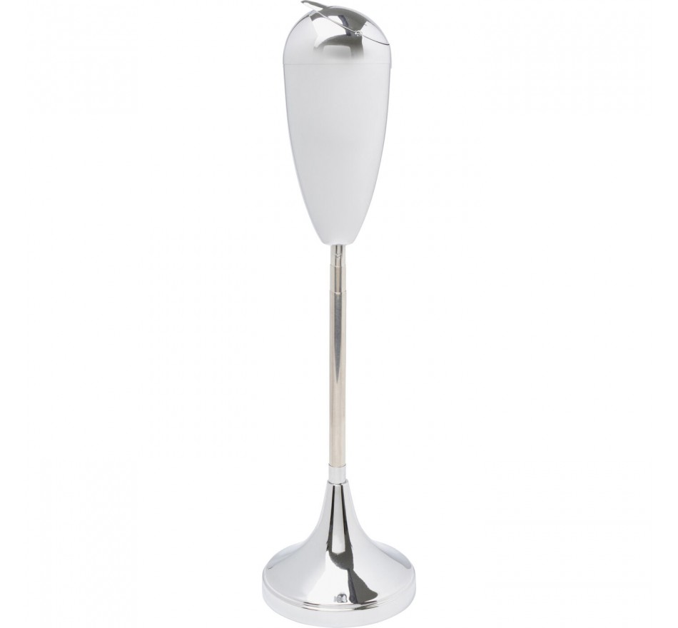 Floor Ashtray Connect chrome Kare Design