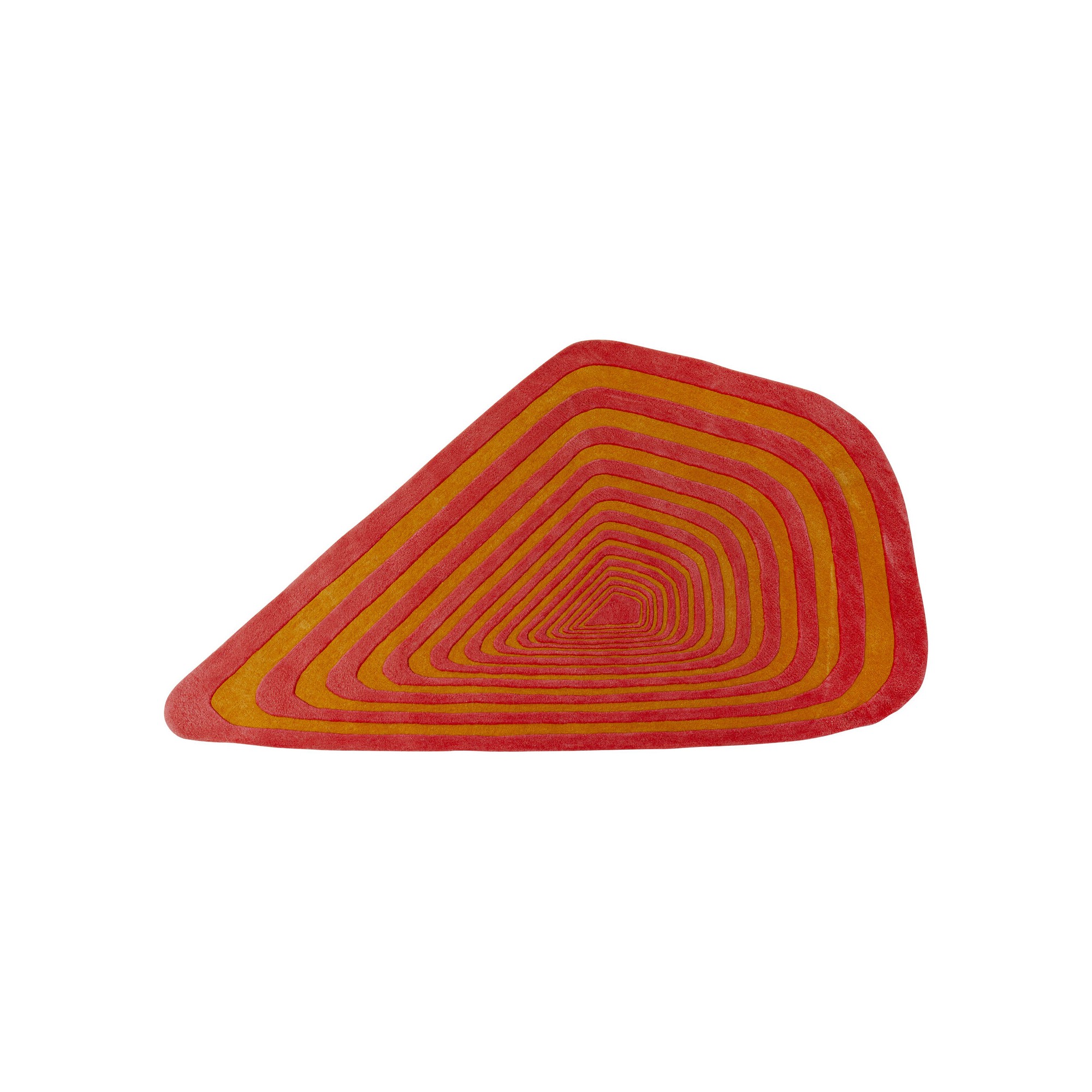 Vloerkleed Electric Diamond oranje Kare Design