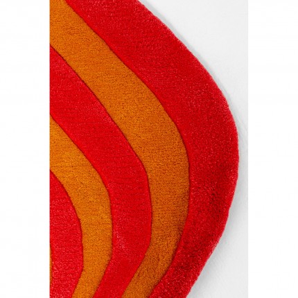 Vloerkleed Electric Diamond oranje Kare Design