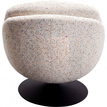 Draaifauteuil en Voetsteun Stanford Kare Design