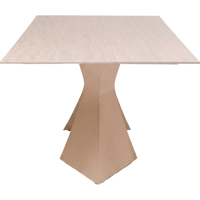 Eettafel Gloria Travertino 200x100cm macchiato Kare Design