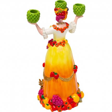 Kandelaar ananas vrouw 36cm Kare Design