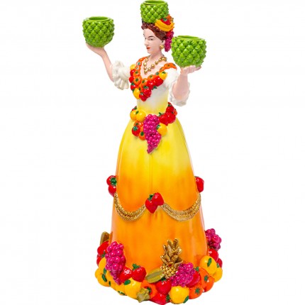 Kandelaar ananas vrouw 36cm Kare Design