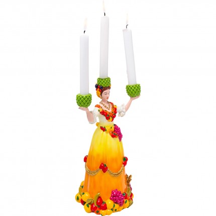 Candle Holder pineapple lady 36cm Kare Design