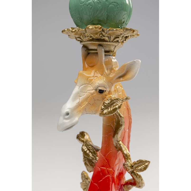 Porte-bougies Giraffe 26cm